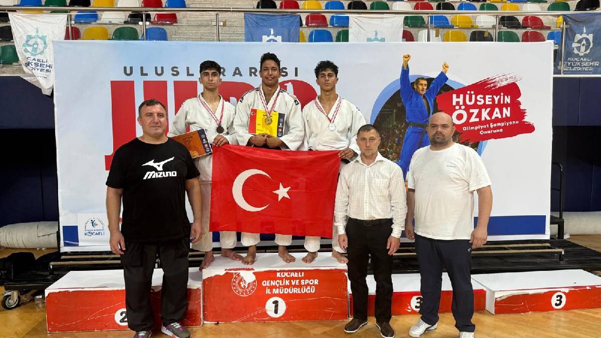 Büyükşehir’in Judocuları Uluslararası Turnuvada 5 madalya kazandı