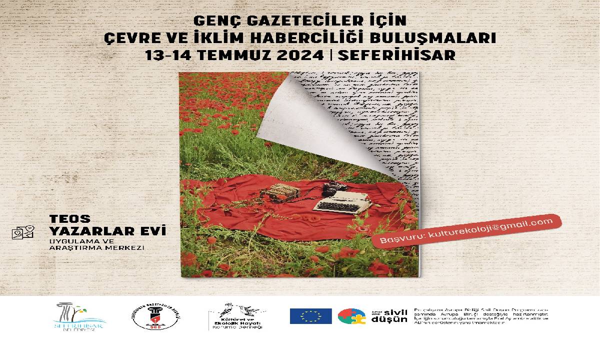 Gazeteciler, Seferihisar’da ‘çevre ve iklim’ konuşacak