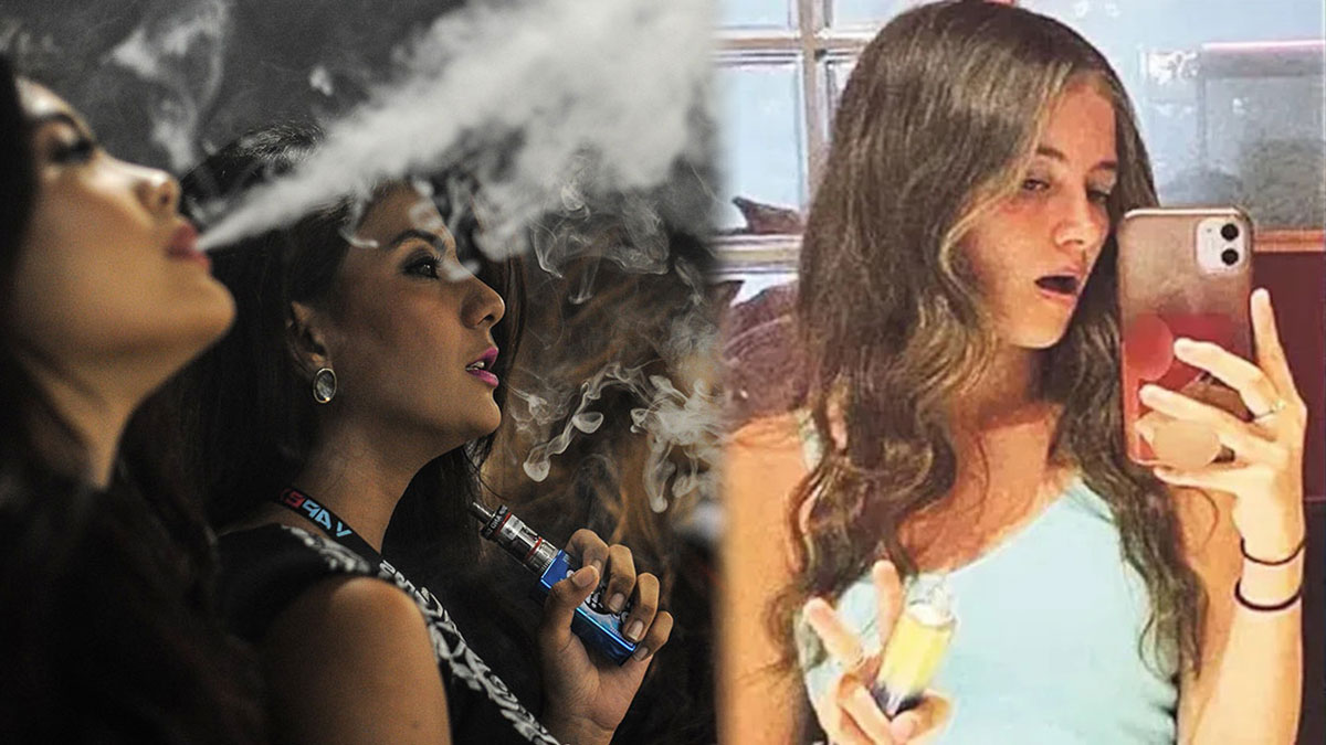 Elektronik sigara içerken akciğeri delindi! Evde bayıldı, yüzü mosmor oldu