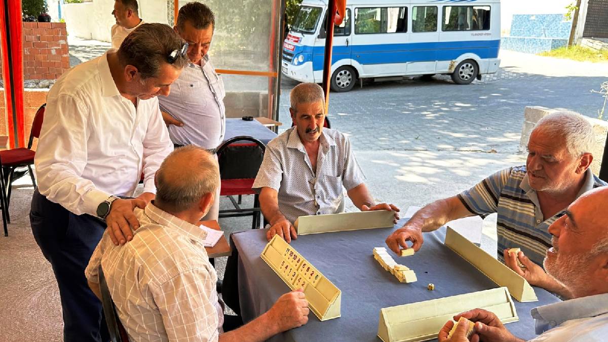 Başkan Yetişkin mahallelerin ihtiyaçlarını yerinde gözlemledi