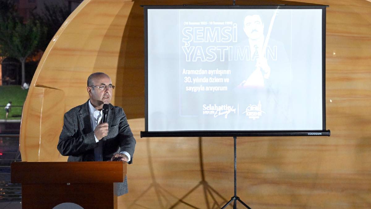 Şemsi Yastıman anıldı