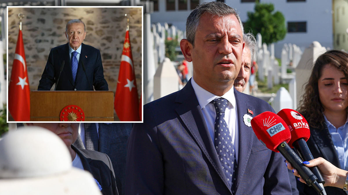 Bosna Hersek’te Erdoğan’ın mesajının yarıda kesilmesine Özel’den tepki: Tam Filistin'e sıra geldiğinde kesilince...