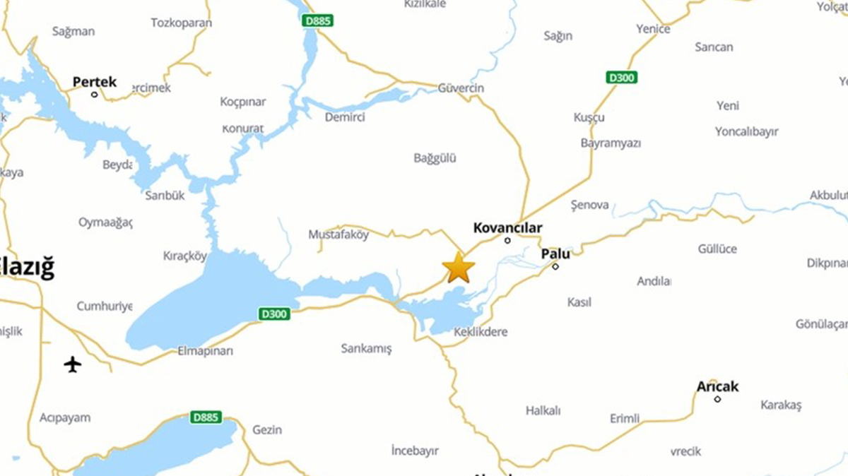 Elazığ'da korkutan deprem | Son depremler