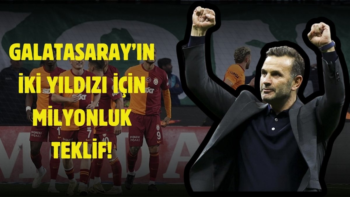 Dünya Galatasaray'ın iki yıldızının peşinde! Tam 60 milyon euroluk dev transfer: Kasa dolup taşacak