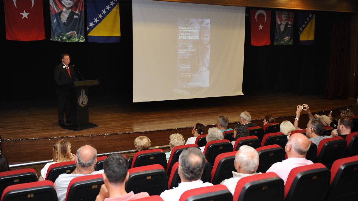 Karşıyaka, Srebrenica soykırımını unutmadı!