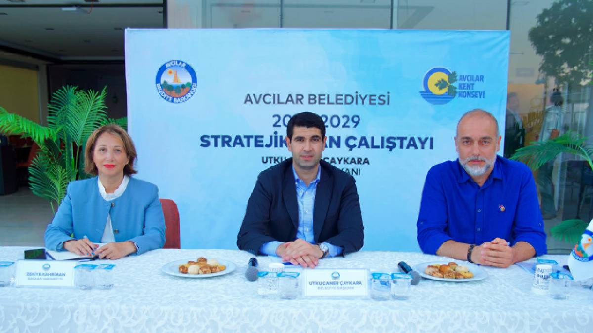 Avcılar’da 2025 – 2029 yılları Stratejik Plan Çalıştay’ı yapıldı.