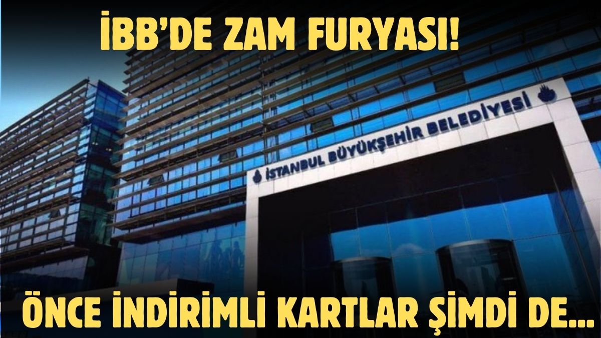 İBB'den öğrenci kartlarından sonra bir zam daha! 1200 liraydı, 2 bin 500 TL oldu