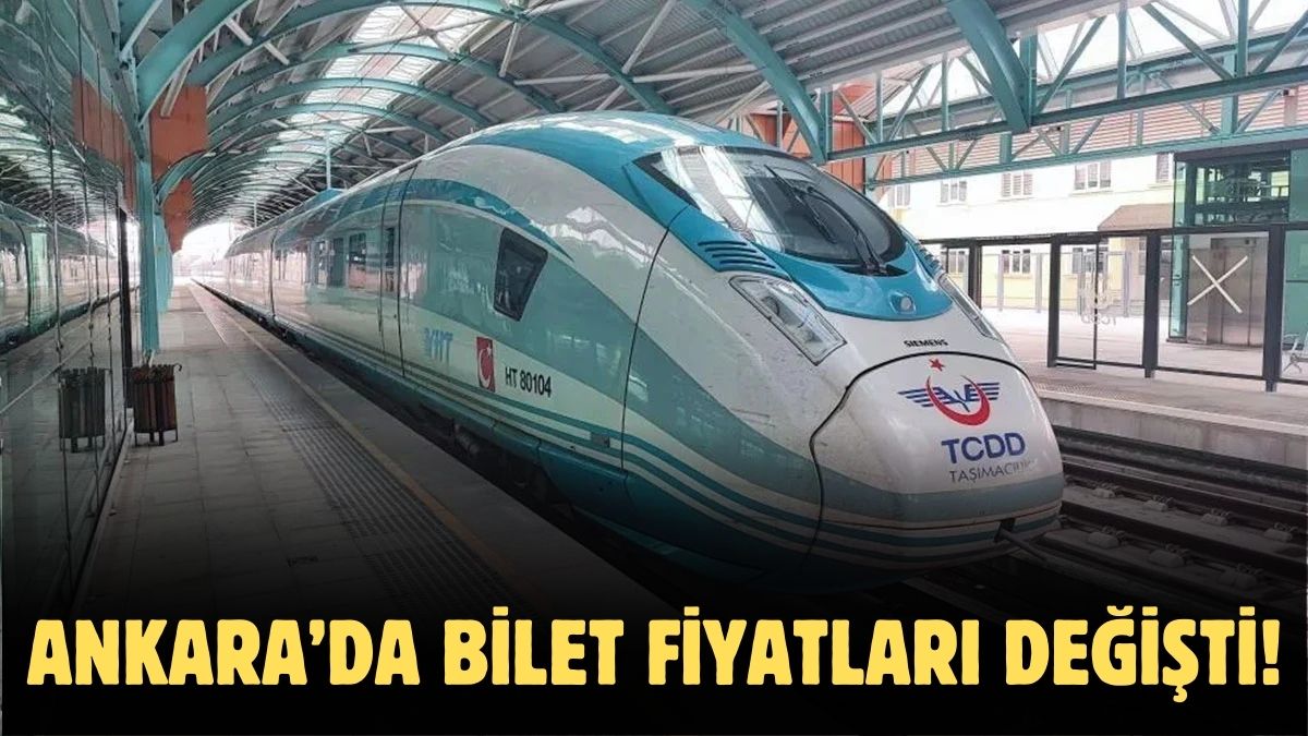 Ankara'da rekor zam geldi!  İşte yeni hızlı tren tarifesi, İstanbul, Konya, Eskişehir ve Sivas...
