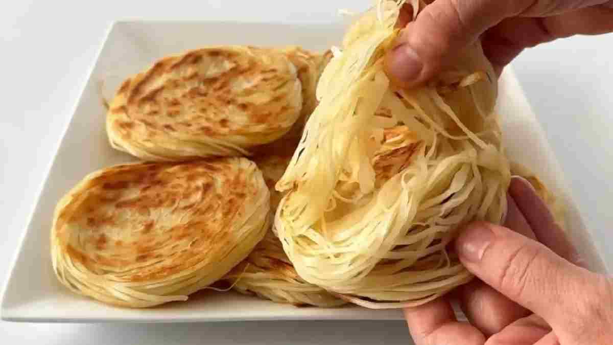 Katmer yemek için Antep’e değil mutfağınıza gidin! Tel tel ayrılıyor damak çatlatıyor: Bu tarifi yapmayan kalmasın