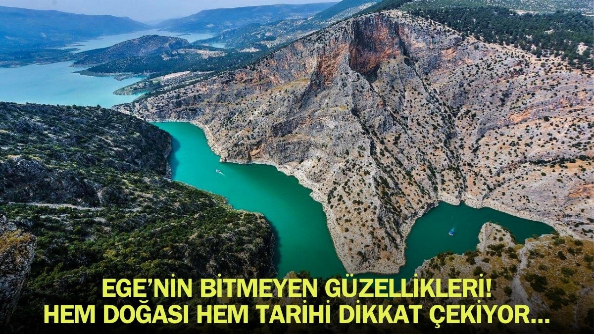 Ege'ye bir kez daha hayran kalacaksınız! Turistler burayı mesken eyledi: Adeta cennetten bir köşe