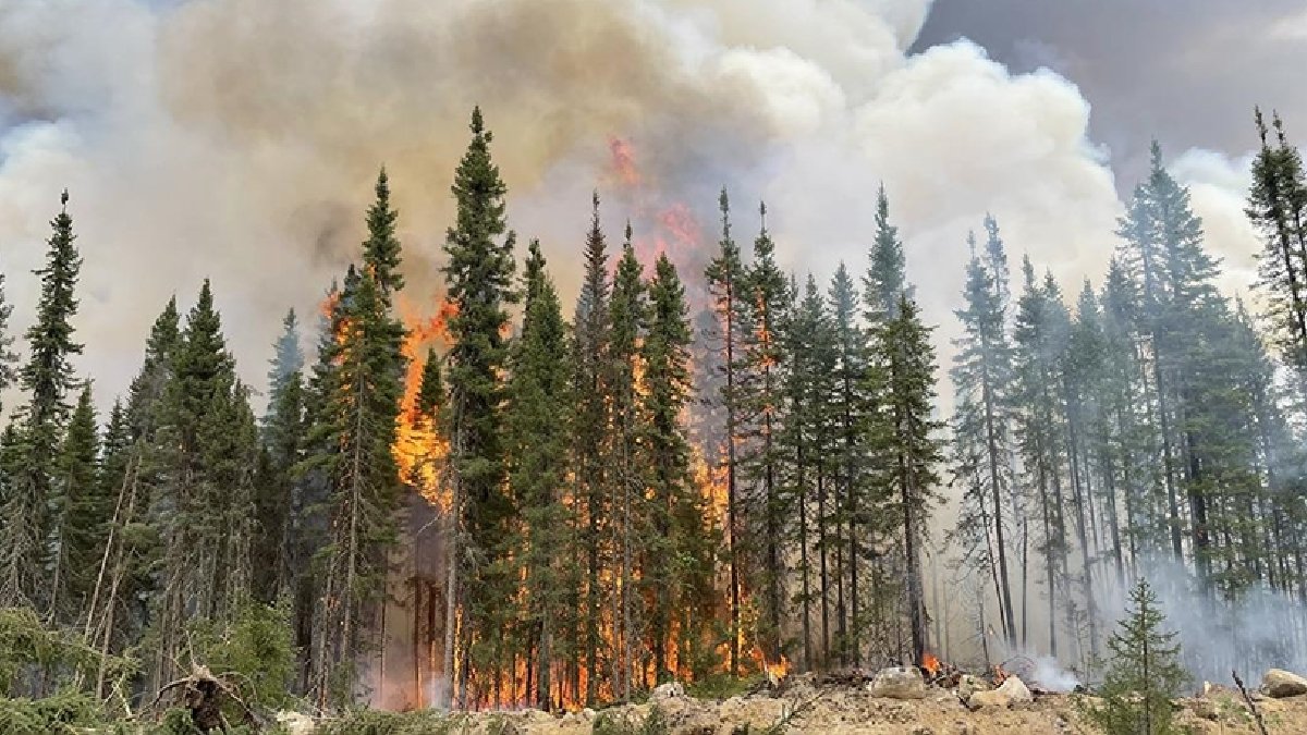 Kanada'da yangın alarmı! Binlerce kişi tahliye edildi