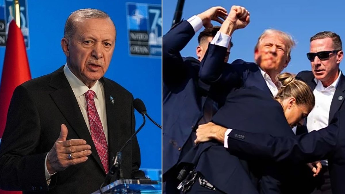 Erdoğan'dan Trump'a yönelik saldırı sonrası ilk açıklama