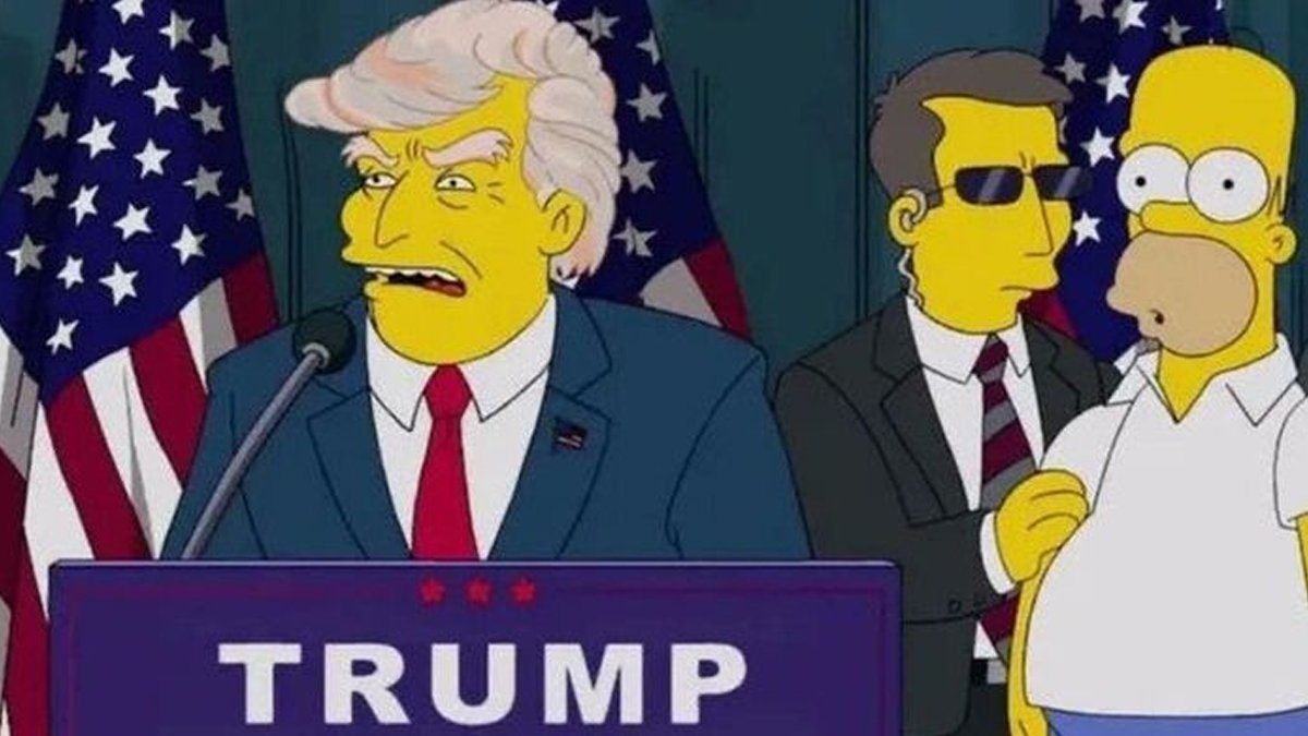 Trump'a suikast girişiminden sonra Simpsonlar yine gündemde