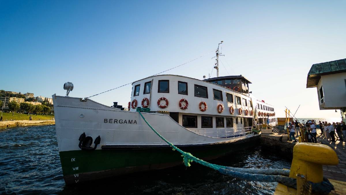 Bergama Vapuru ile Körfez turları 16 Temmuz’da başlıyo