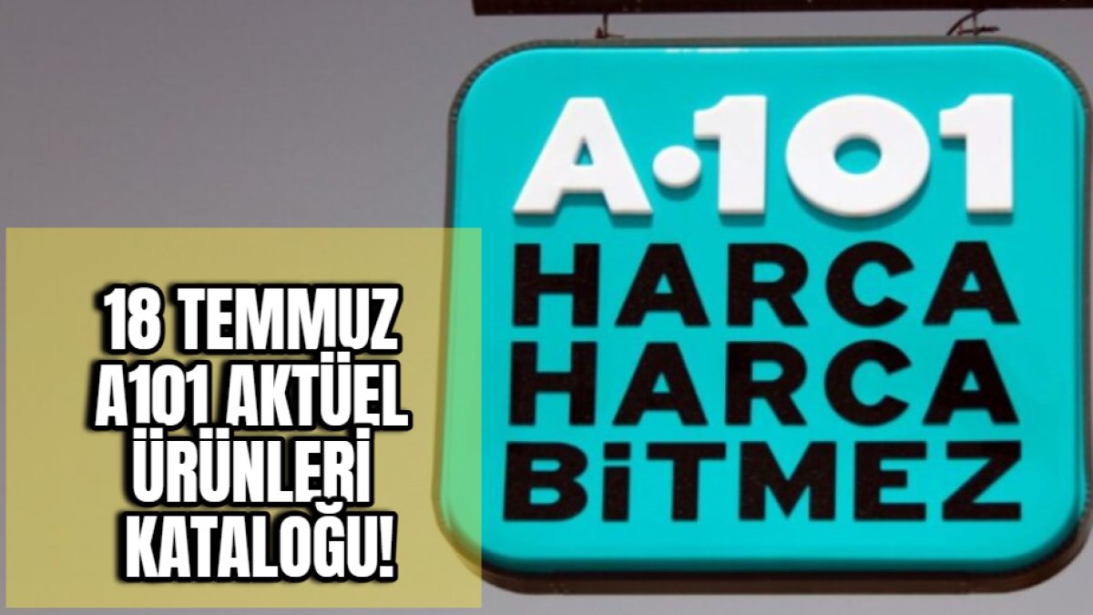 Tarlası bahçesi olan koşsun, böyle indirim bir daha gelmez! A101 18 Temmuz kataloğu: Çim biçme makinesi, dikiş mak...