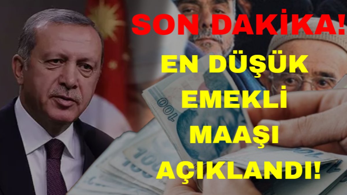 Son Dakika: En Düşük Emekli Maaşı Açıkladı! Milyonlarca Emekliye ...