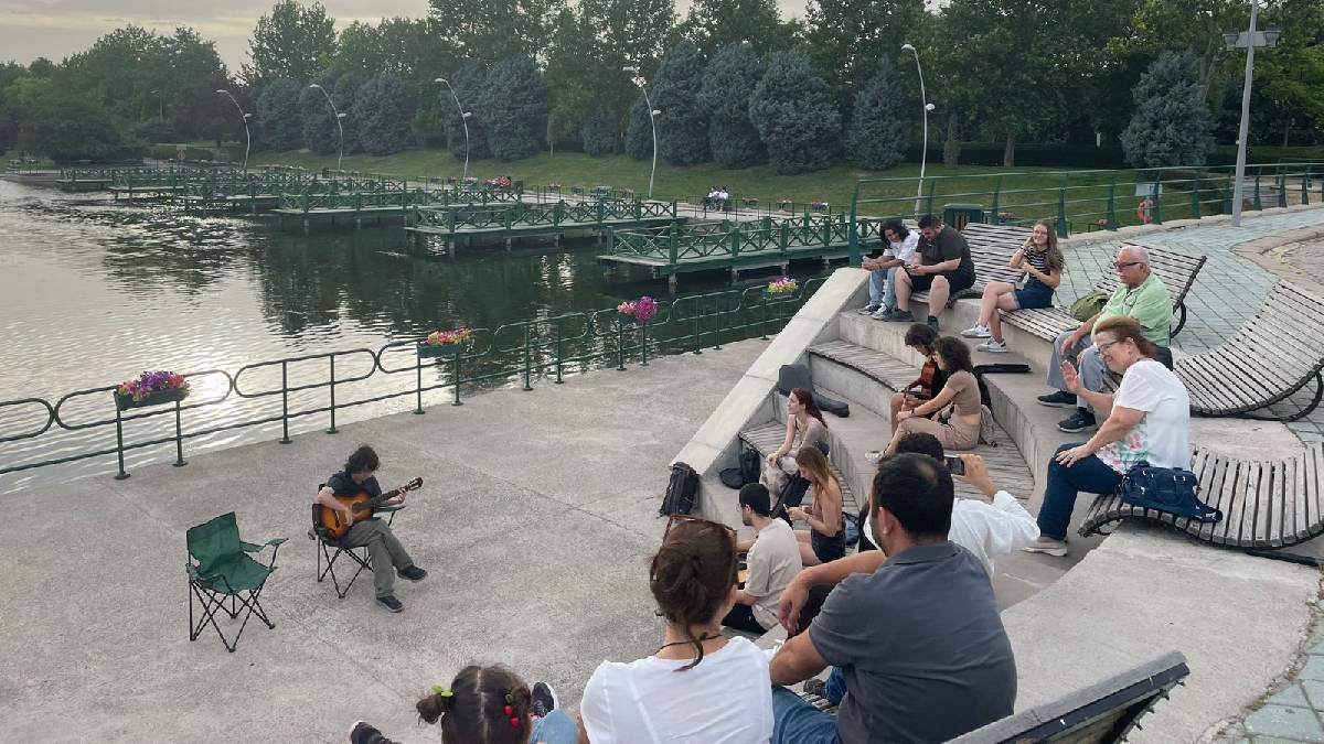 Genç yetenekler sahnede