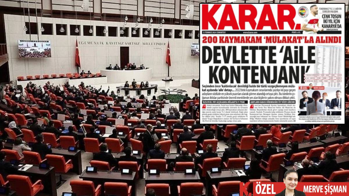 Mülakat skandalı Meclis gündeminde: Mülakat AK Parti iktidarı döneminde insan kayırma mekanizmasına döndü