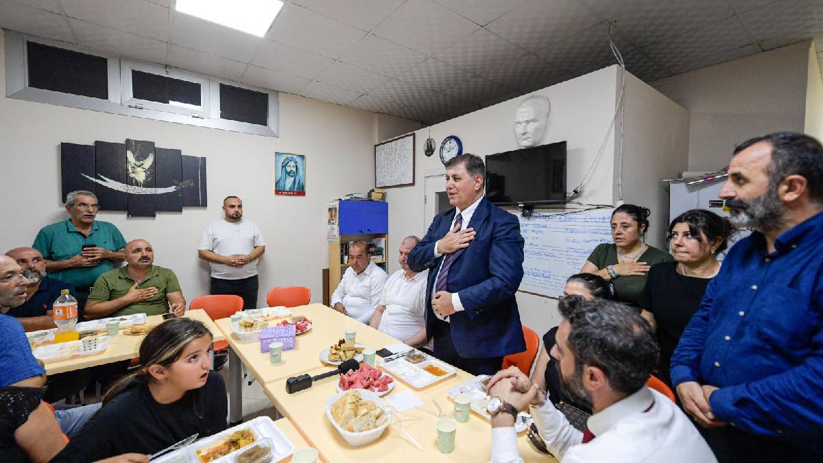 Gönüller bir oldu, lokmalar paylaşıldı