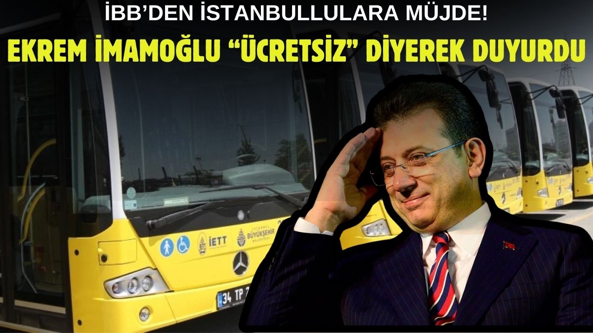 İstanbullu artık para hesabı yapmayacak! İmamoğlu yaptı, herkes kıskandı: Günde 4 kez bedava