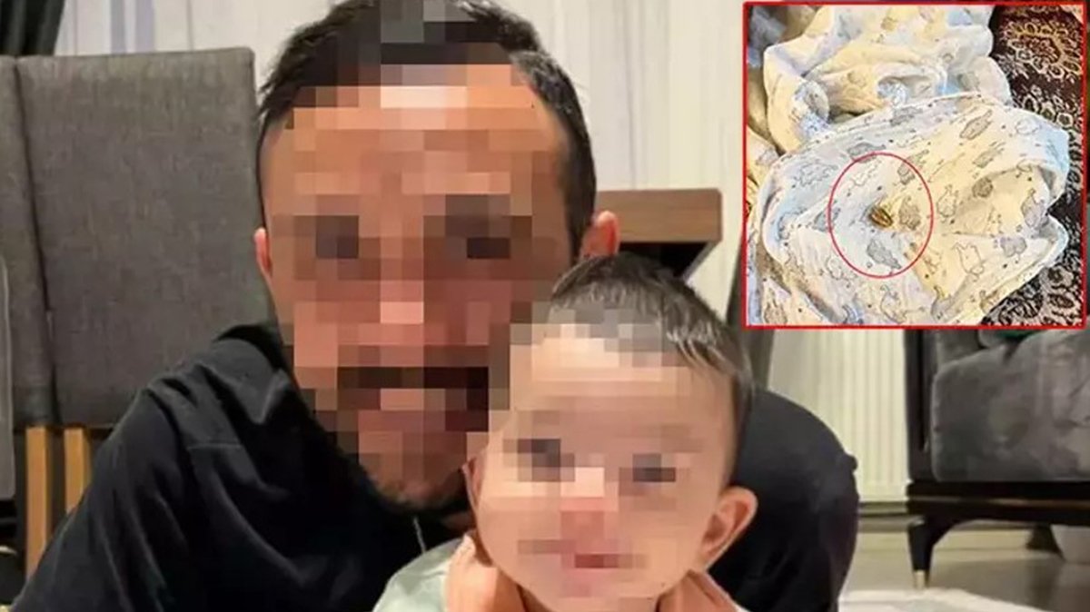 Yorgun mermi uyuyan bebeğin yanına düştü!