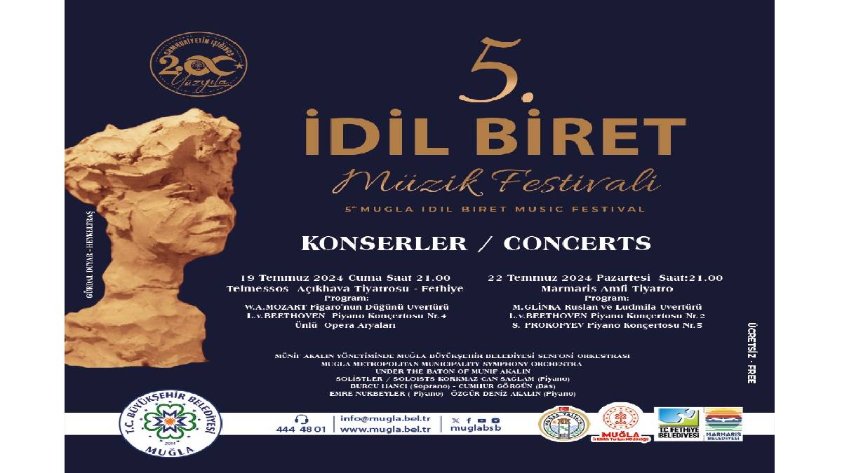Büyükşehir İdil Biret Müzik Festivali 19 Temmuz’da başlıyor