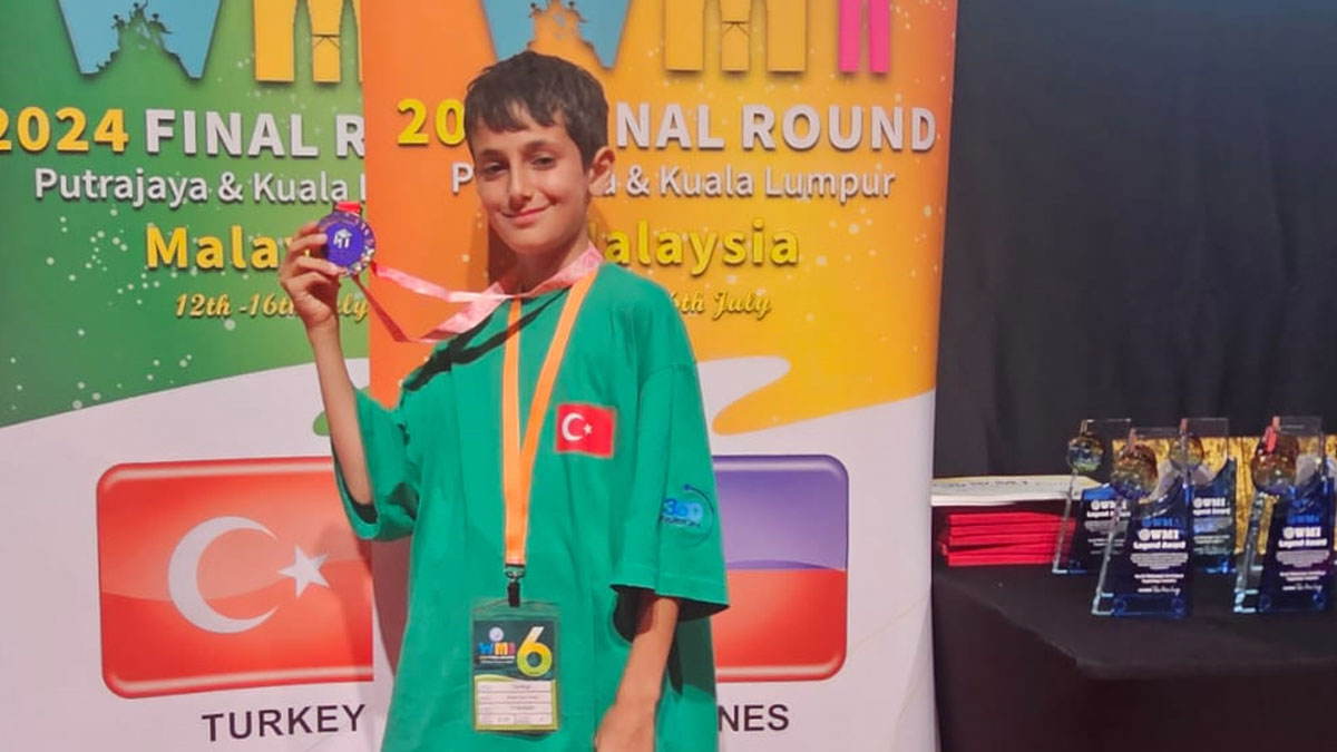Dünya Matematik Yarışması'nda Türkiye’ye bronz madalya