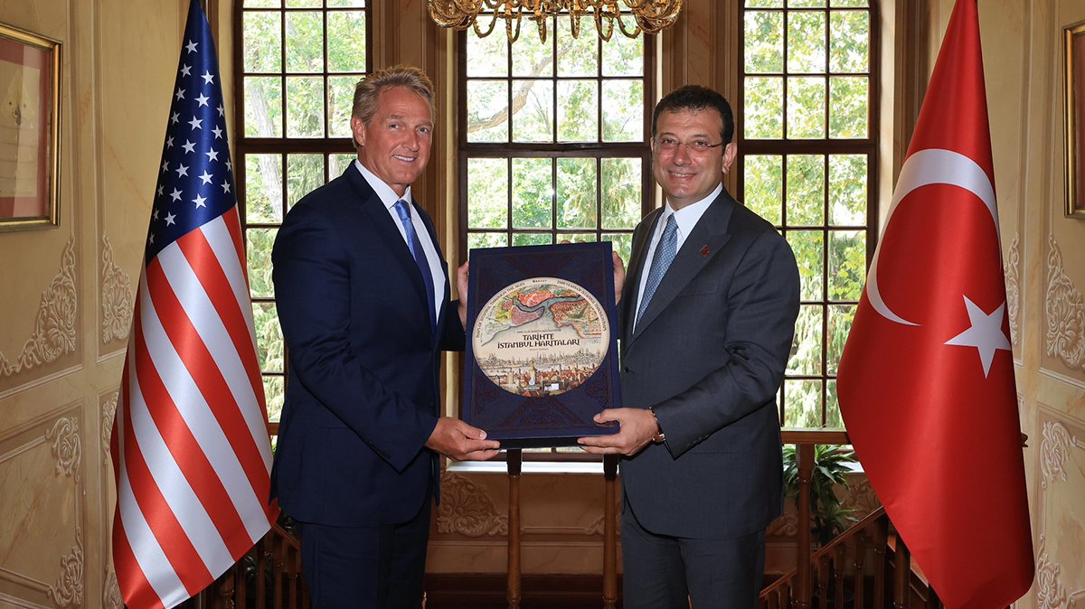 ABD'nin Ankara Büyükelçisi Flake'den İmamoğlu paylaşımı: İş birliği fırsatlarını değerlendirdik