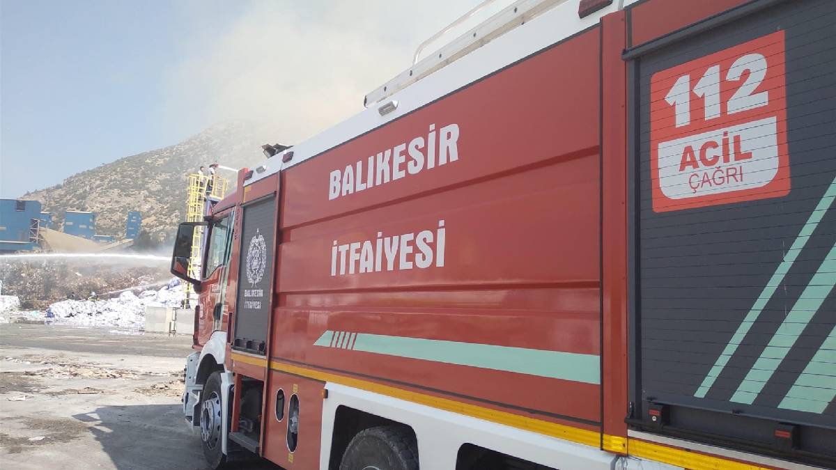 Balıkesir İtfaiyesi her yerde