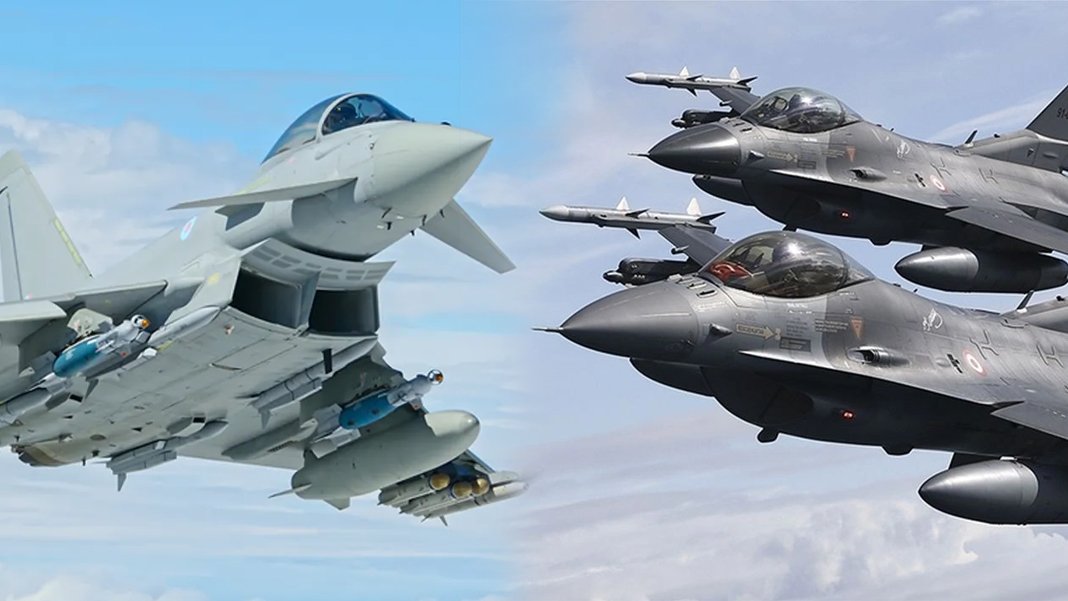 Fransız medyasında ‘Türkiye’ iddiası: F-16 yerine Eurofighter geliyor