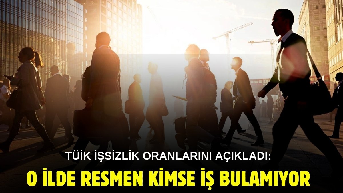 Bu ilde taşı sıksan işsiz çıkıyor! İşsizlik oranı en yüksek iller belli oldu: Kimse iş bulamıyor