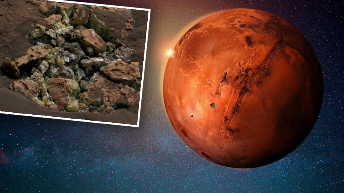 Mars'ta kükürt sürprizi: Çölde vaha bulmak gibi