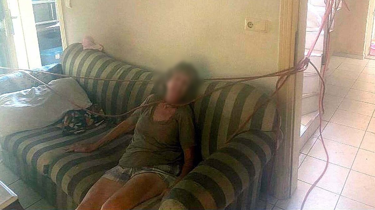 Kadına şiddet engellenemiyor! Ellerinden ve ayaklarından bağlayıp darbetti