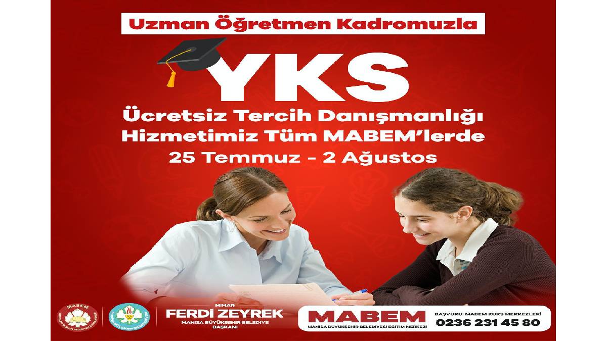 Büyükşehir'den ücretsiz danışmanlık hizmeti