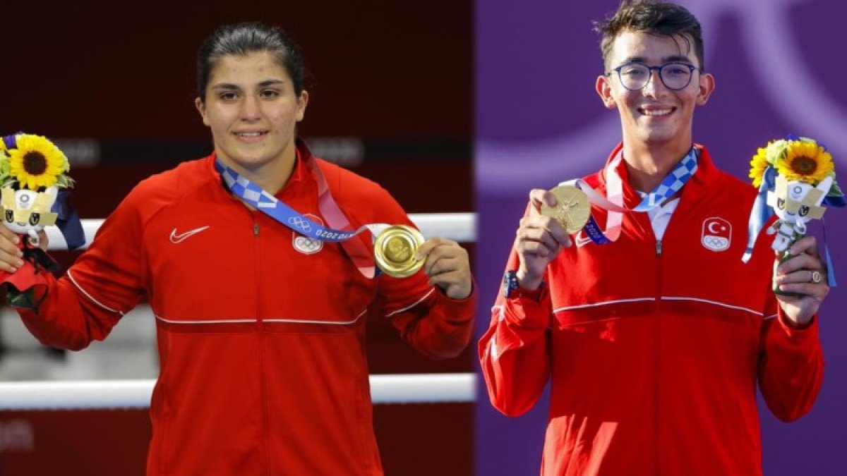 Olimpiyatta Türk bayrağını Busenaz Sürmeneli ve Mete Gazoz taşıyacak