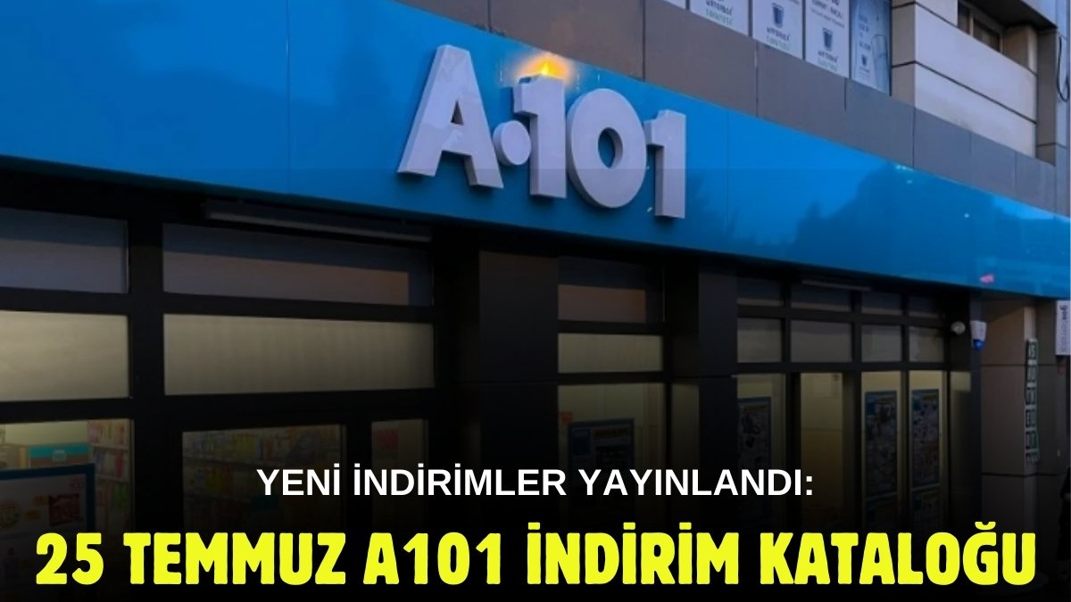 Overlok makinesi, erzak saklama kabı, sprey boya...A101 yine dolu dolu geliyor: 25 Temmuz 2024 A101 Kataloğu