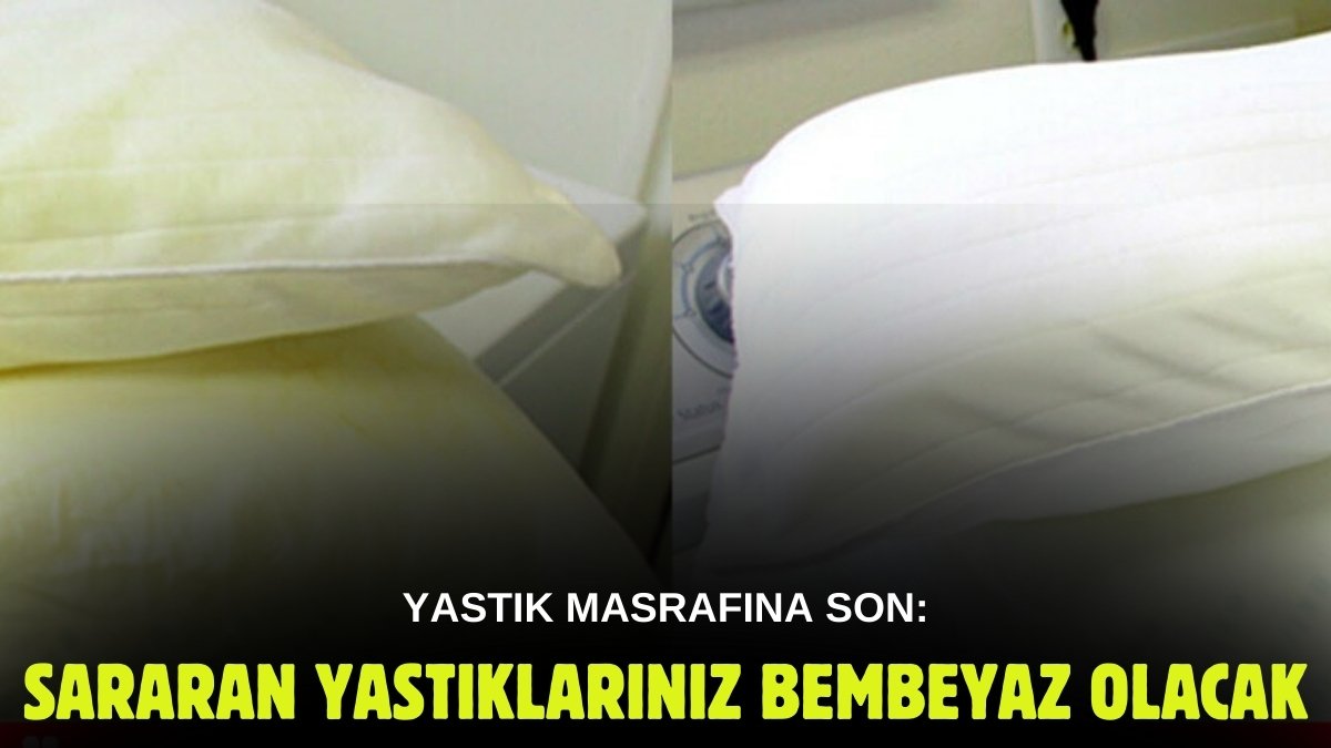 Sararan yastıklar tarihe karışacak! Birkaç adımda ilk haline döndürebilirsiniz: İşte sararmış yastıkları beyazlatmanın yöntemi