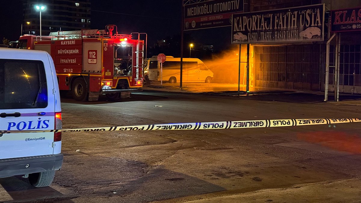 İş yerinin 'doğalgaz' borusu patladı!