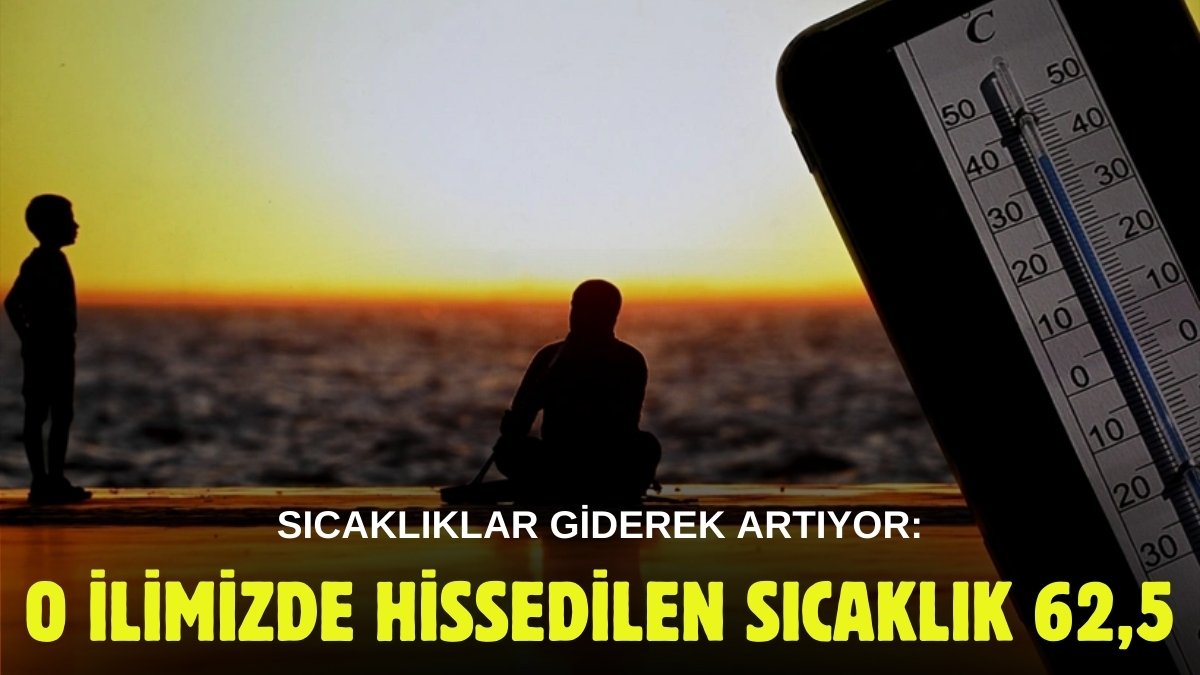 Türkiye cayır cayır yanıyor! O ilimizde resmen sıcaklık rekoru kırıldı: Hissedilen sıcaklık 62,5 derece