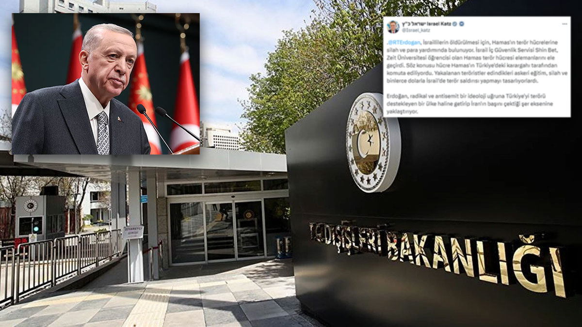 Dışişleri Bakanlığı'ndan İsrail Dışişleri Bakanı Katz'a tepki