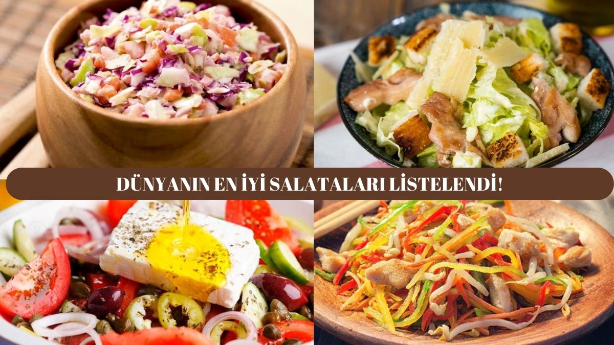 Dünyanın en iyi salataları seçildi! Türk salatası şov yaptı: Bakın listede hangi lezzetler var