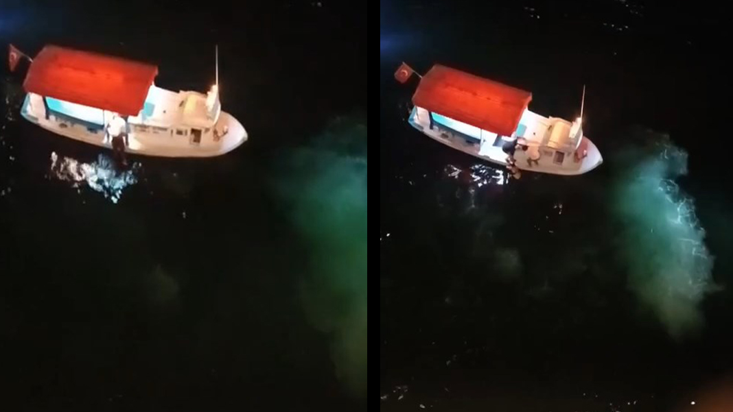 Haliç’te korku dolu anlar! Selfie çekerken denize düştü tekne üzerinden geçti