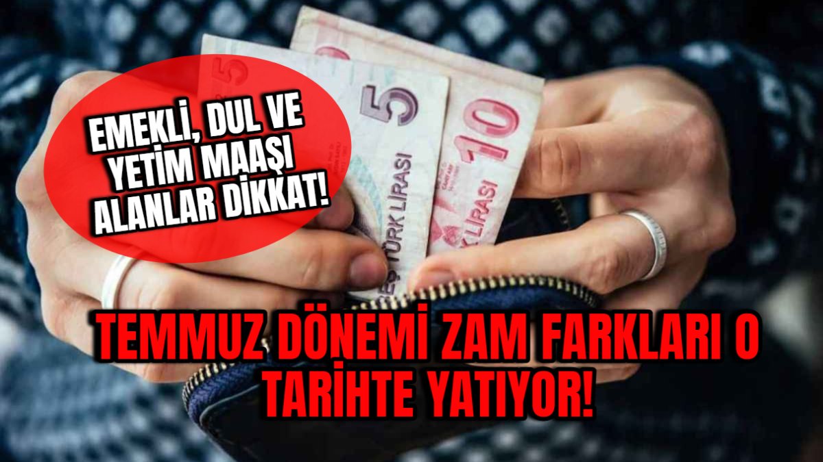 Emekli, dul ve yetim maaşı alanlar dikkat! Sonunda açıklandı: Fark ödemesi o tarihte yatırılıyor