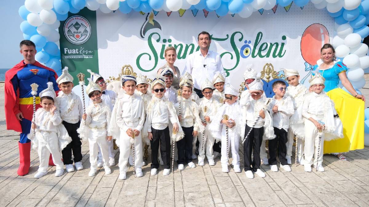 Sünnet şöleni coşku içerisinde geçti