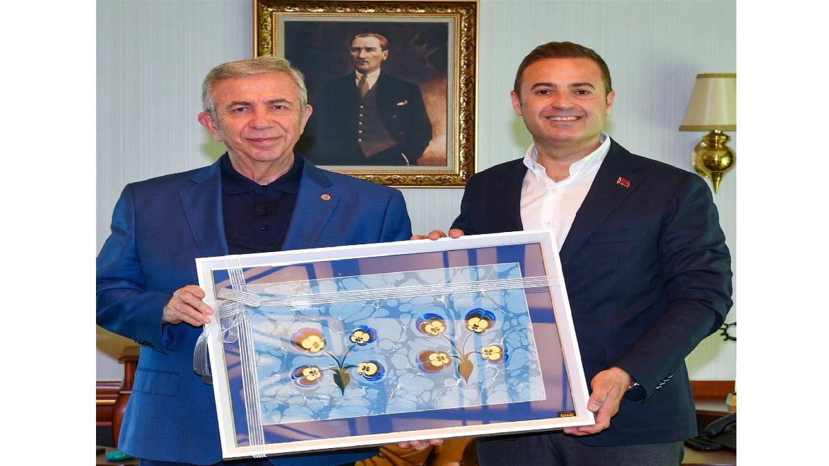 Başkan Akın’dan Başkan Yavaş’a nezaket ziyareti
