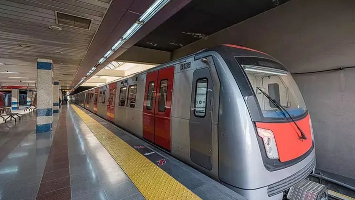 Ankara'da Kızılay-Koru metro hattı seferleri durduruldu