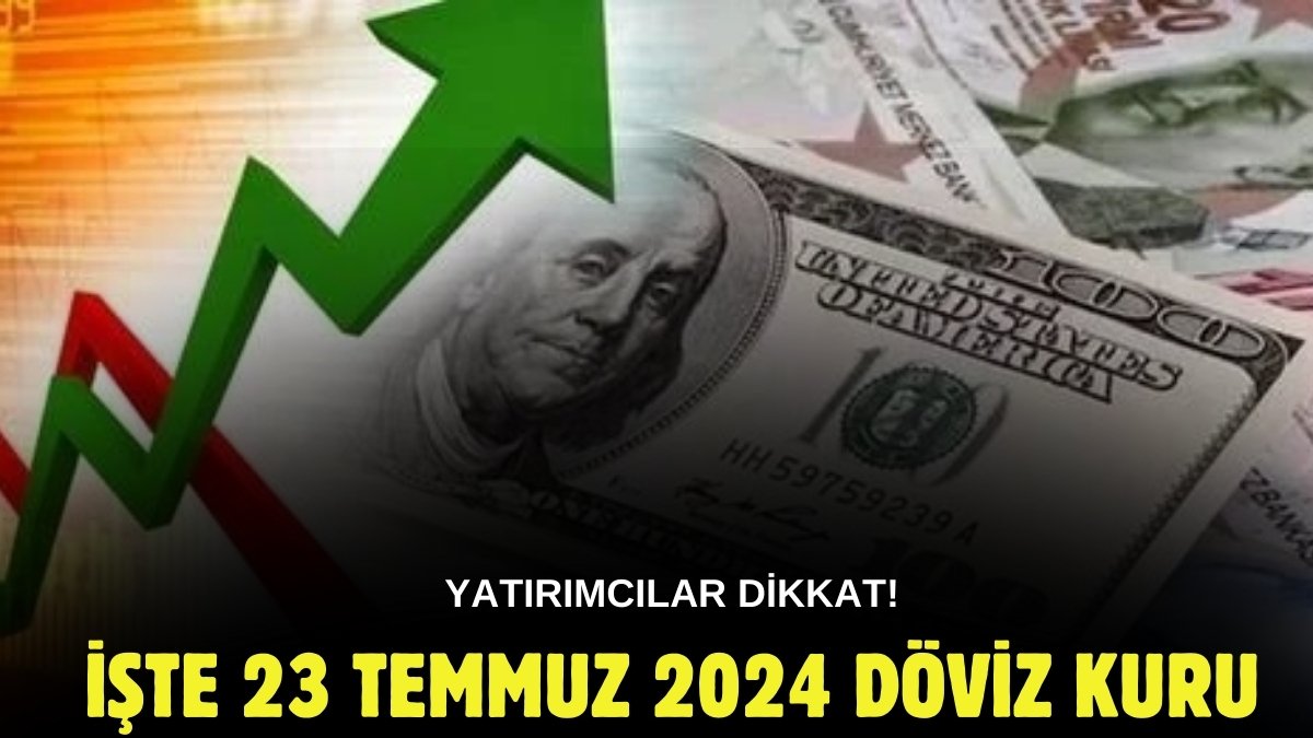 Dolar yatırımcıları sabaha kötü uyandı! Günler sonra o rakamın altında: 23 Temmuz 2024 döviz fiyatları...