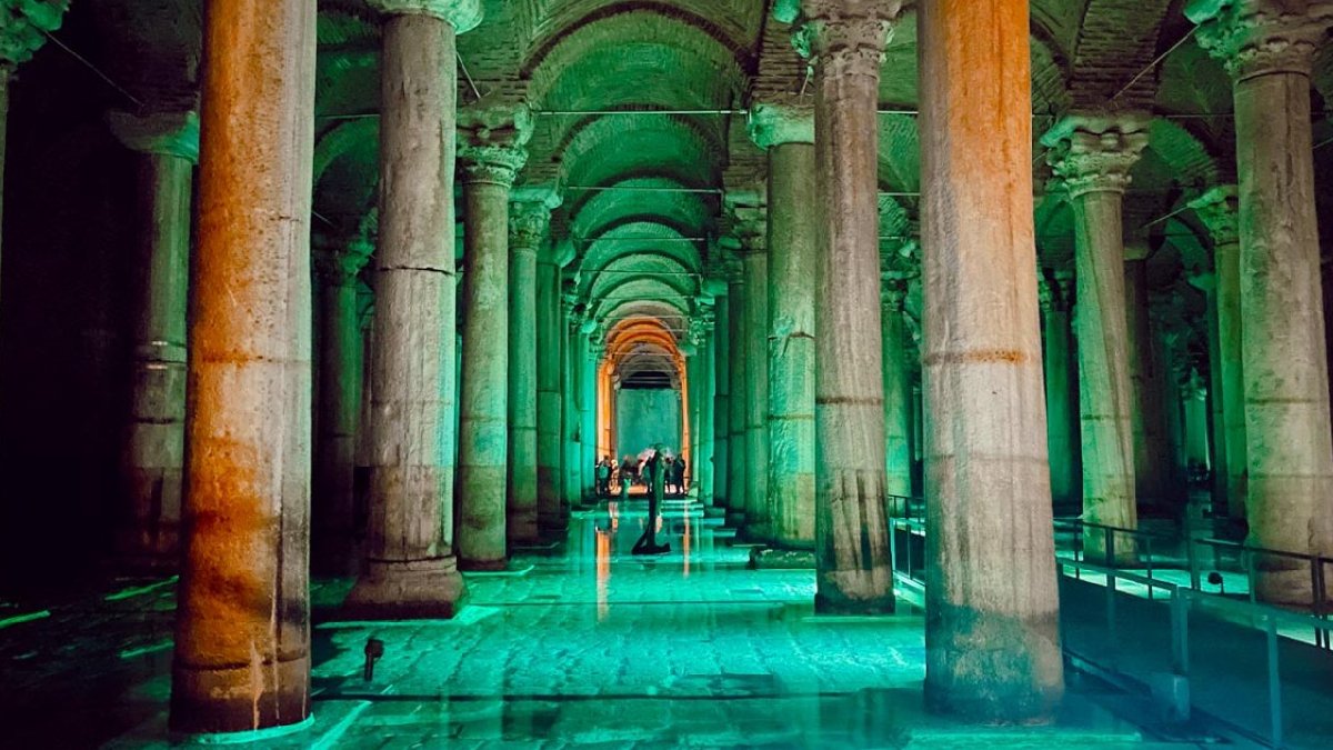 Yerebatan Sarnıcı'nda temizlik çalışması: Üç gün ziyarete kapalı