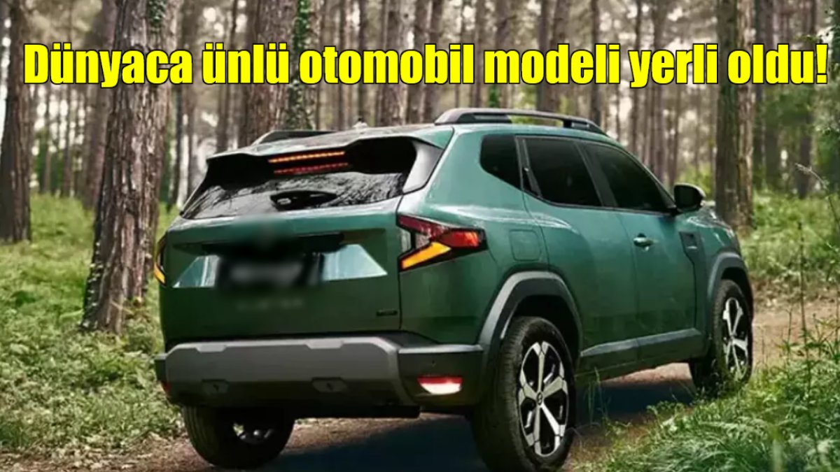 Dünyaca ünlü otomobil modeli yerli oldu! Artık yoluna Türk markasıyla devam edecek