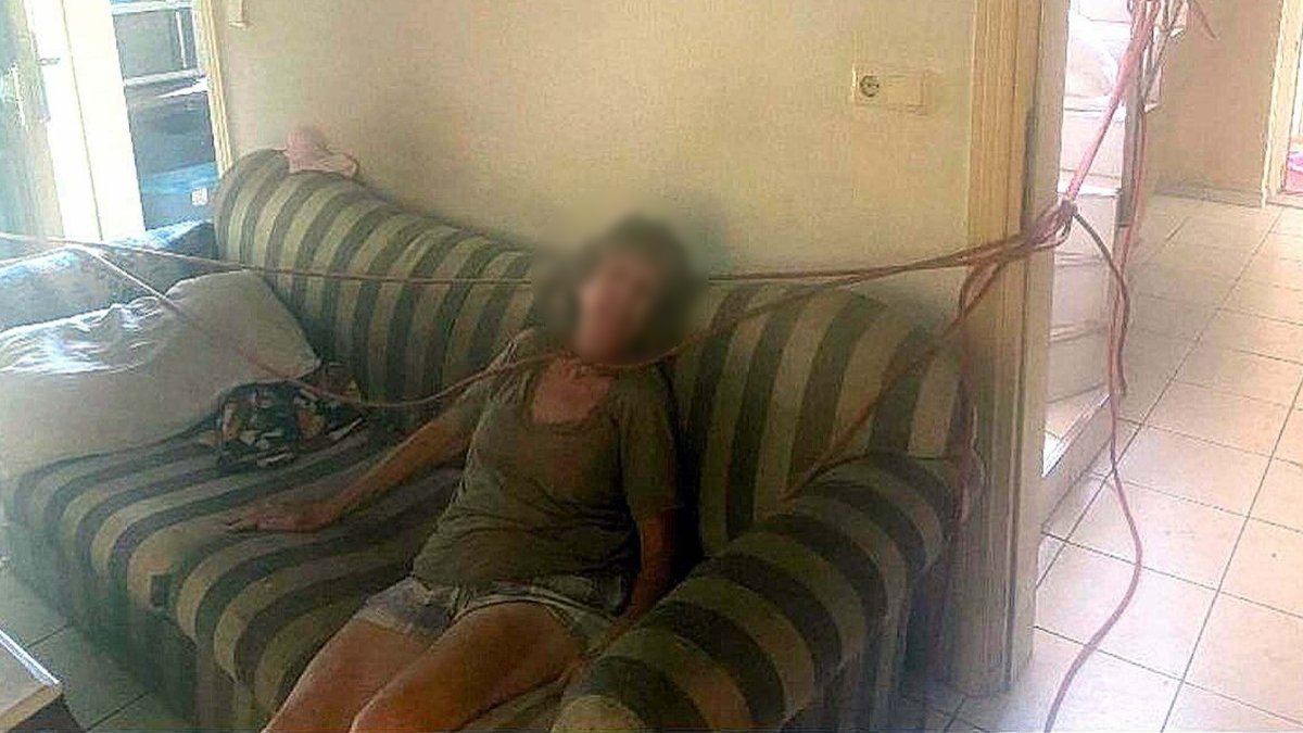 Eşini boynu ve ayaklarından bağlayıp darbetmişti: Sigara yakarak acı çekmesini izledim